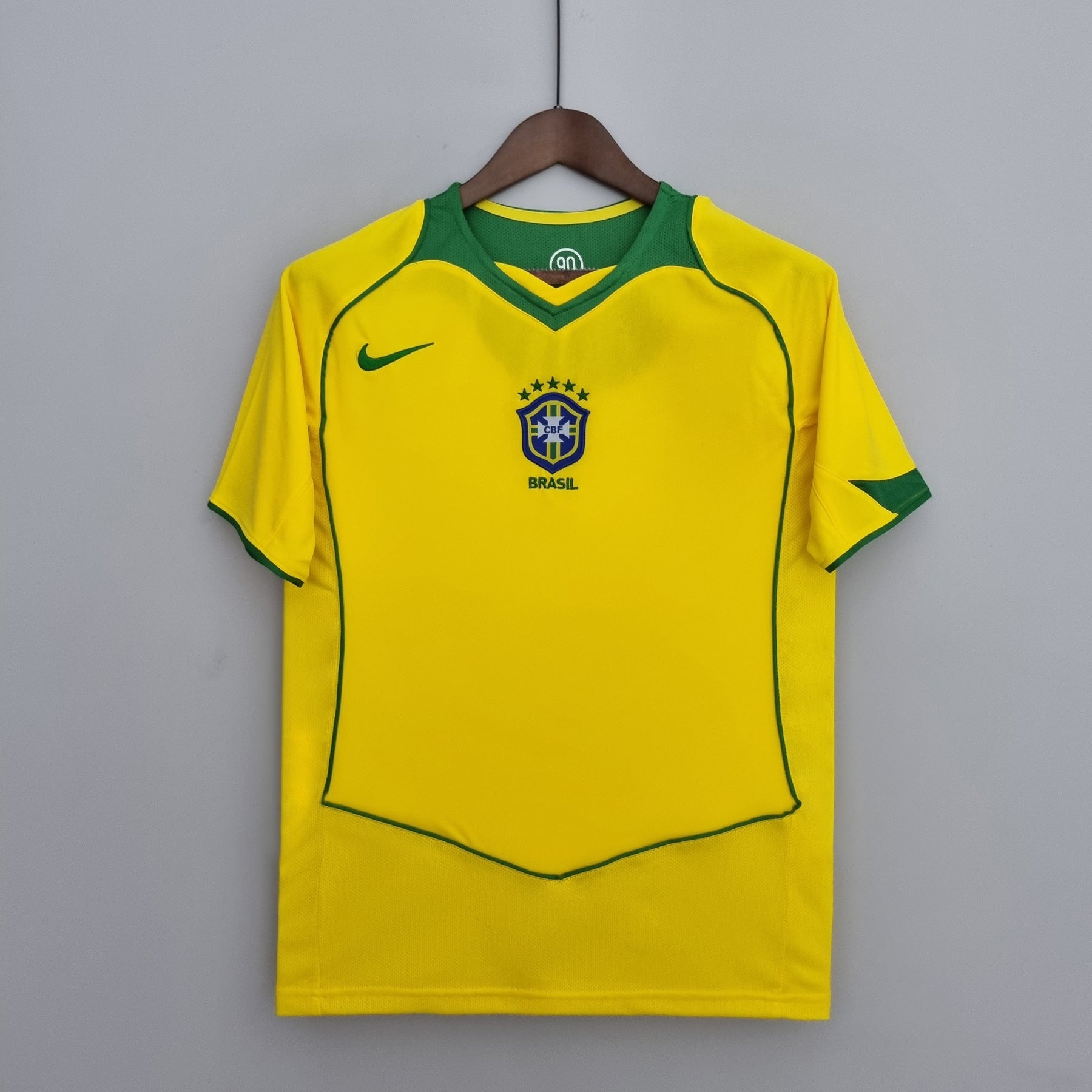 Brazil Home Jersey 04/06 Retro