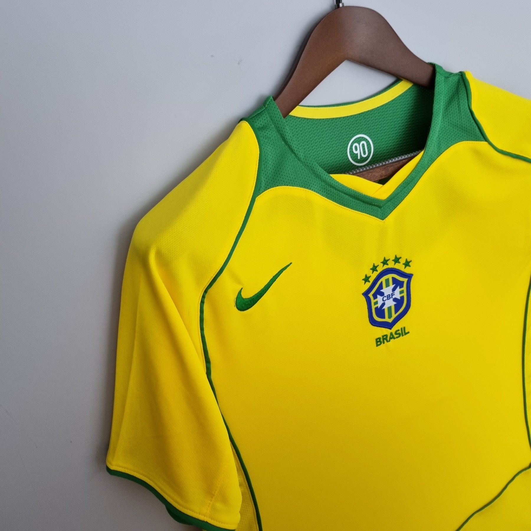 Brazil Home Jersey 04/06 Retro