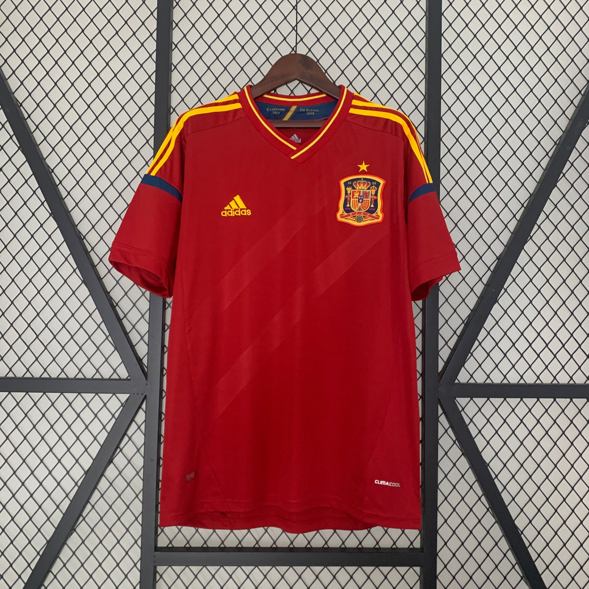 Spain Home Jersey 2012 Retro