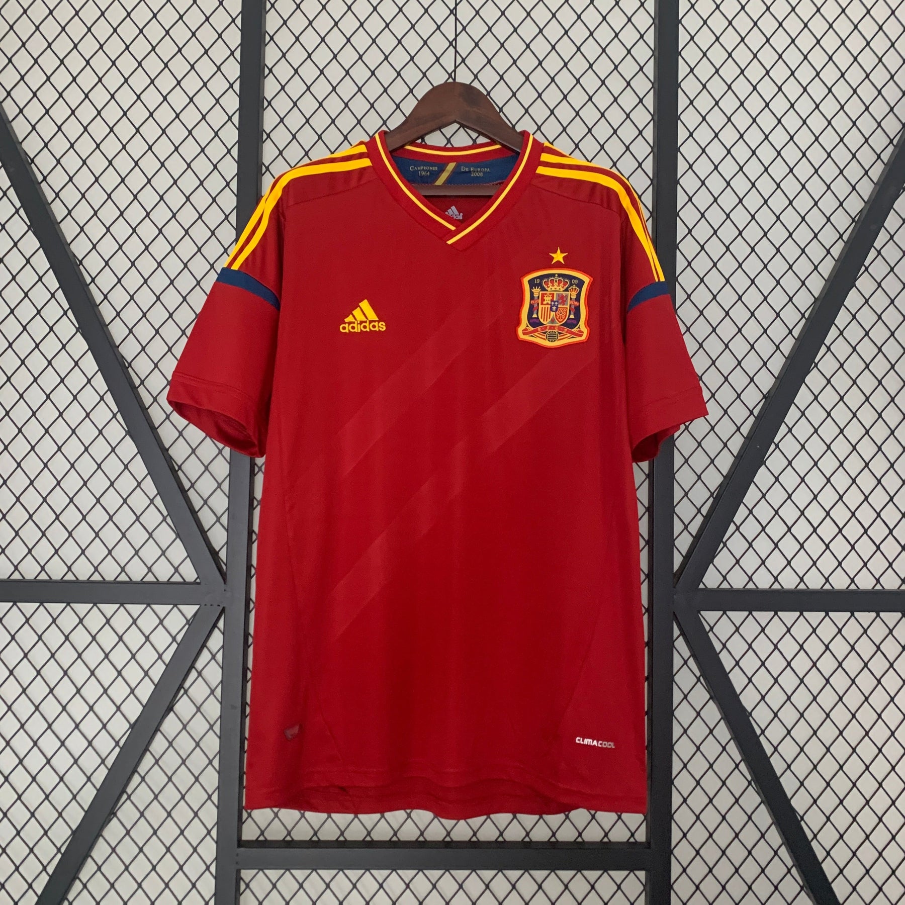 Spain Home Jersey 2012 Retro