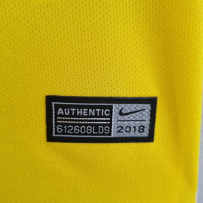 Brazil Home Jersey 2018 Retro