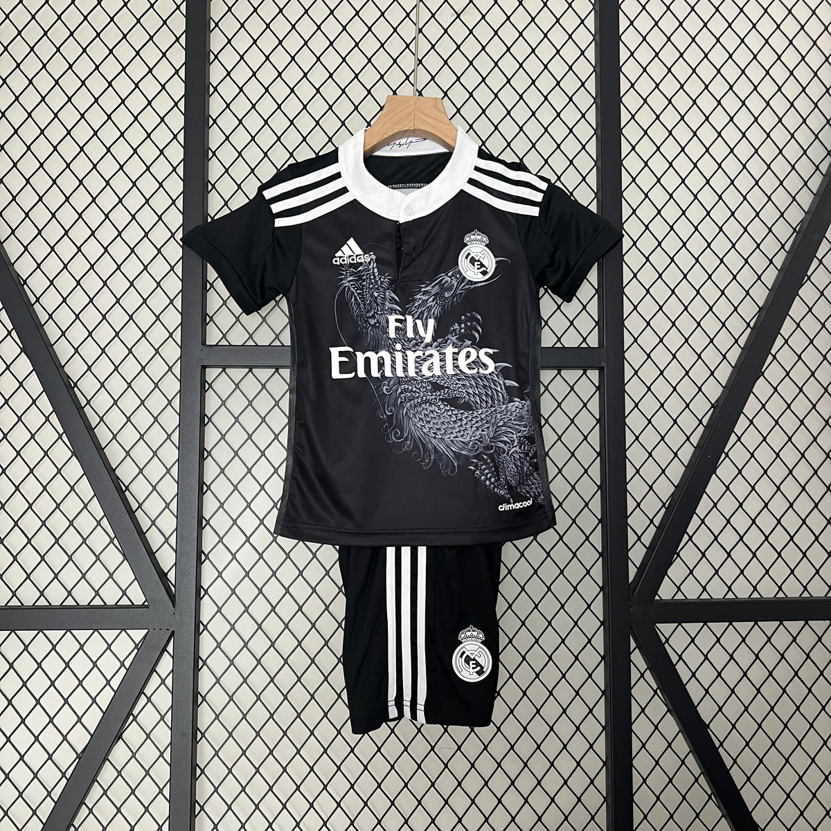 Real Madrid Away 14/15 Kit Kids Retro