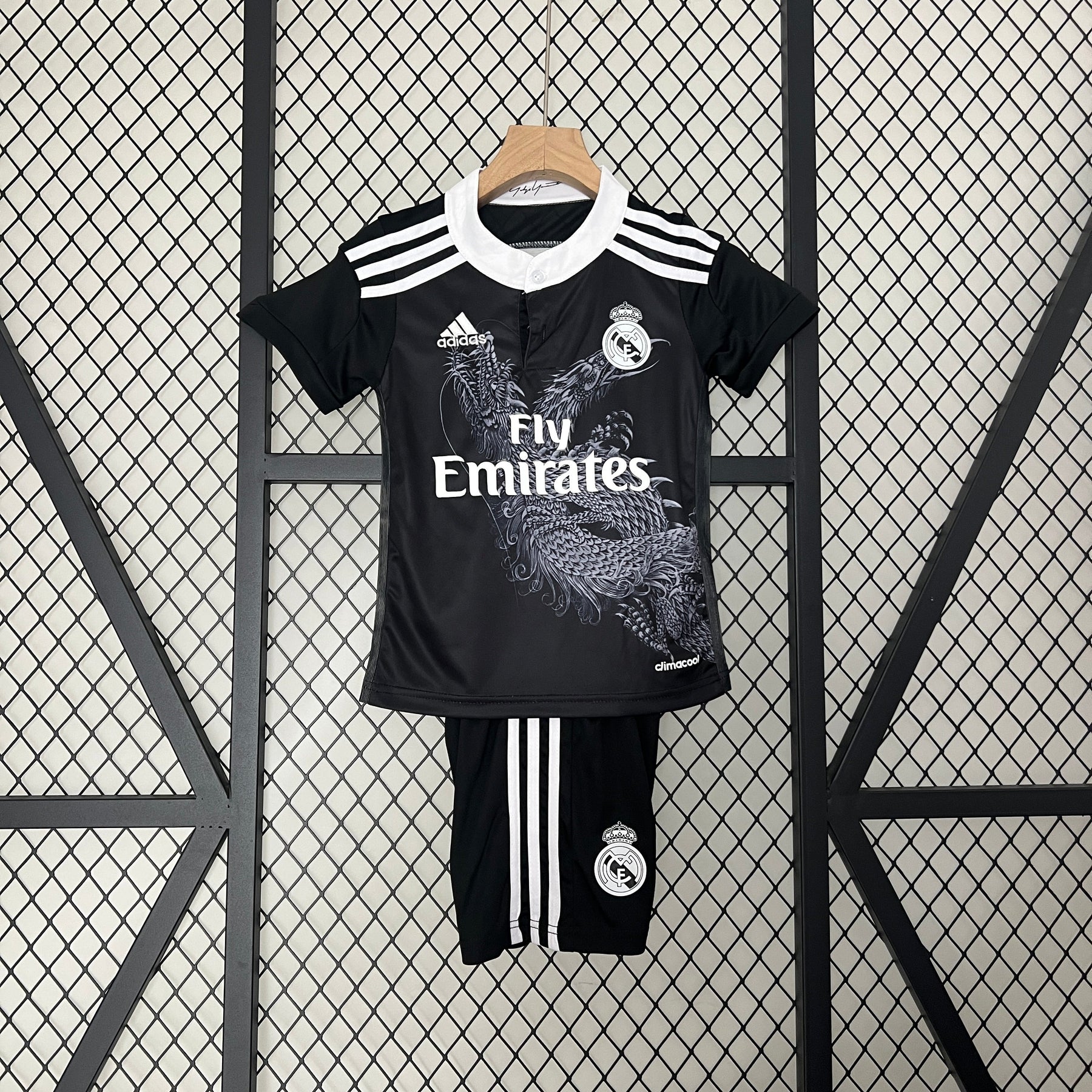 Real Madrid Away 14/15 Kit Kids Retro