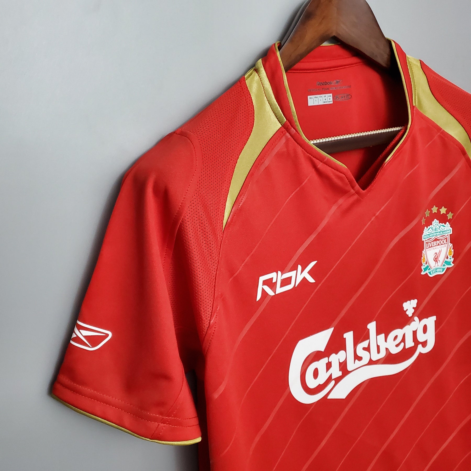 Liverpool Home Jersey 2005 Retro