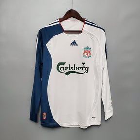 Liverpool Away Jersey 06/07 Retro Long Sleeve