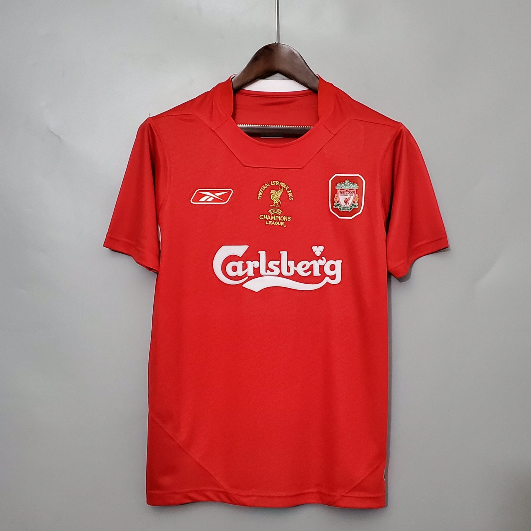 Liverpool Home Jersey 2005 Liga De Campeones Retro