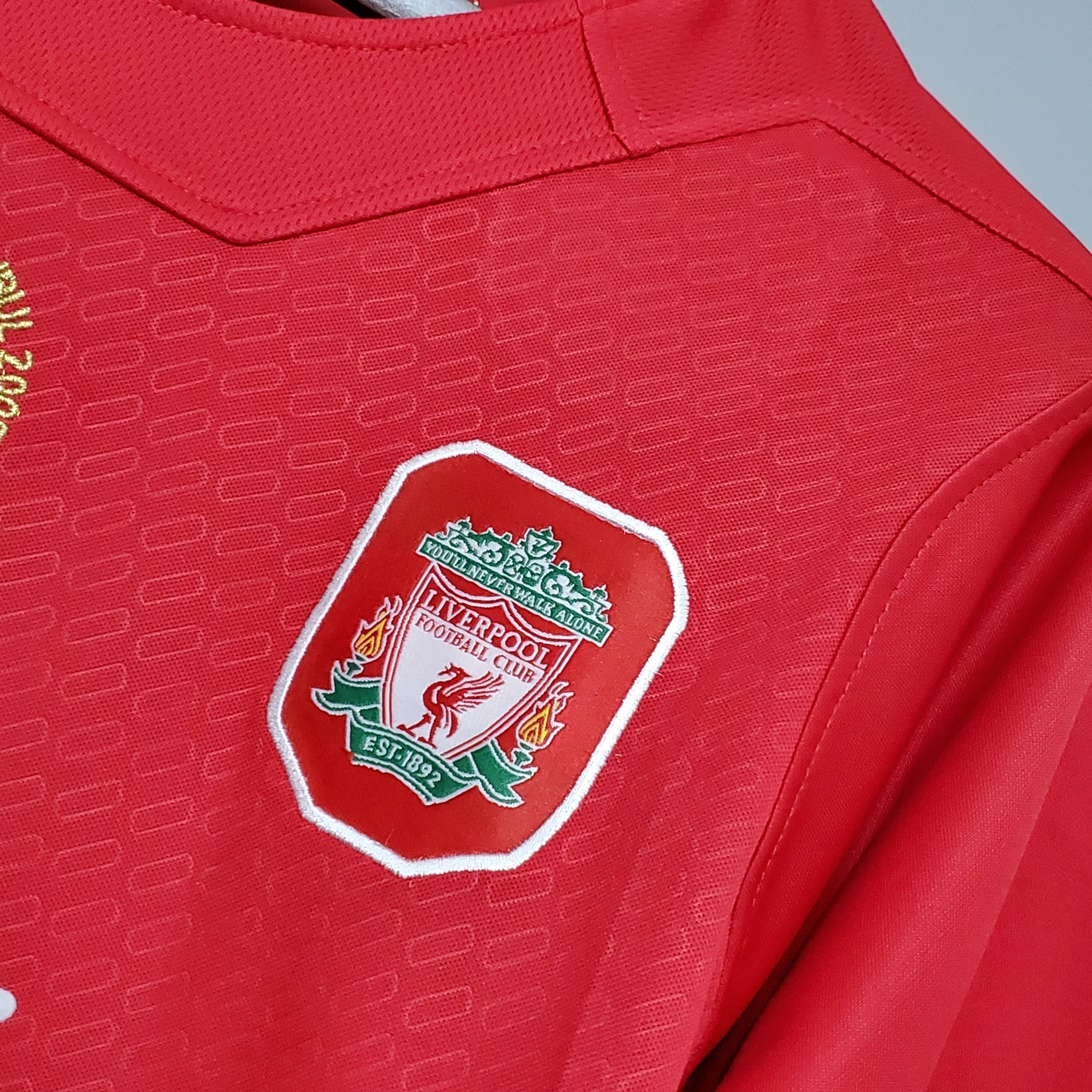 Liverpool Home Jersey 2005 Liga De Campeones Retro