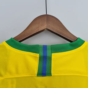 Brazil Home Jersey 2018 Retro