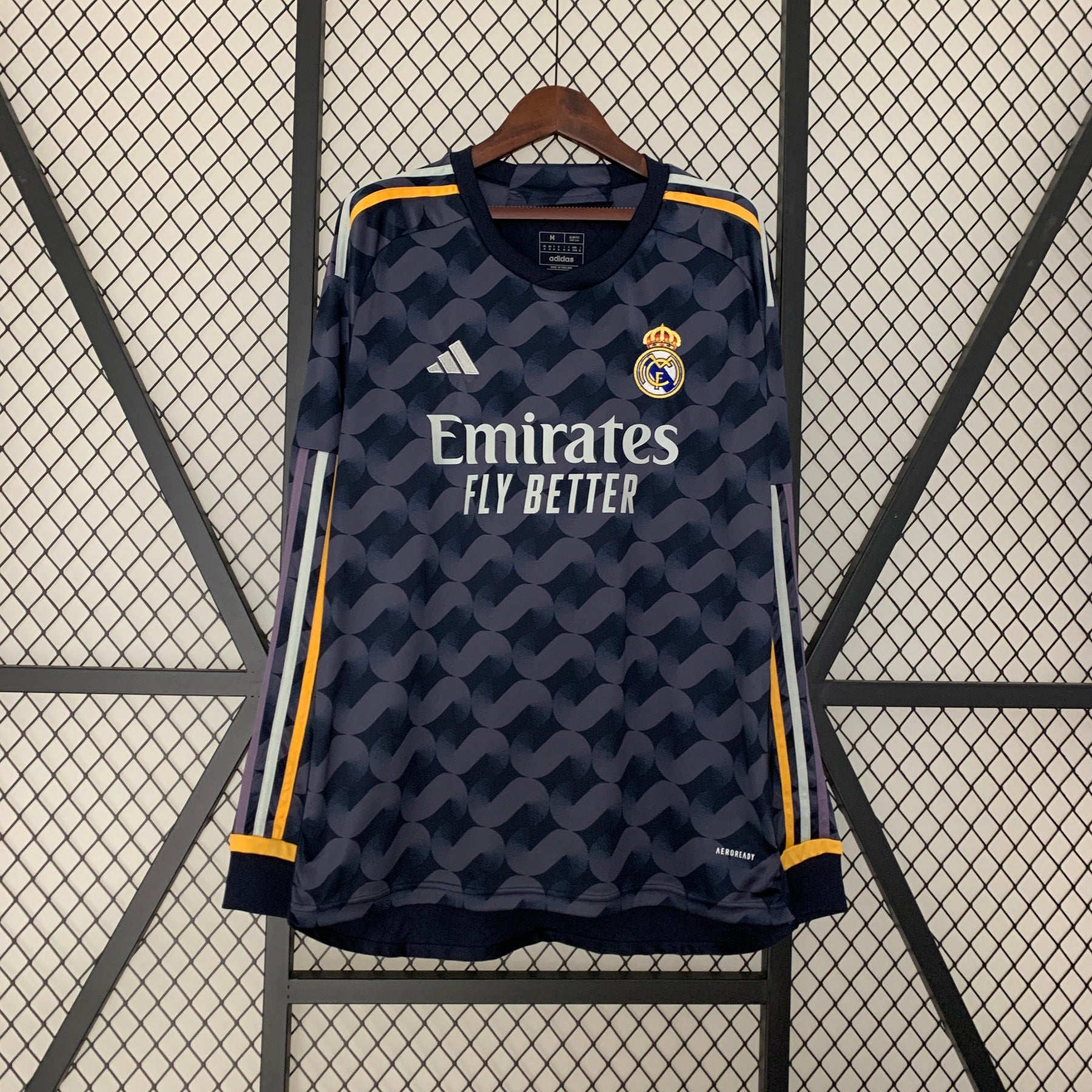 Real Madrid Away Jersey 23/24 Long Sleeve