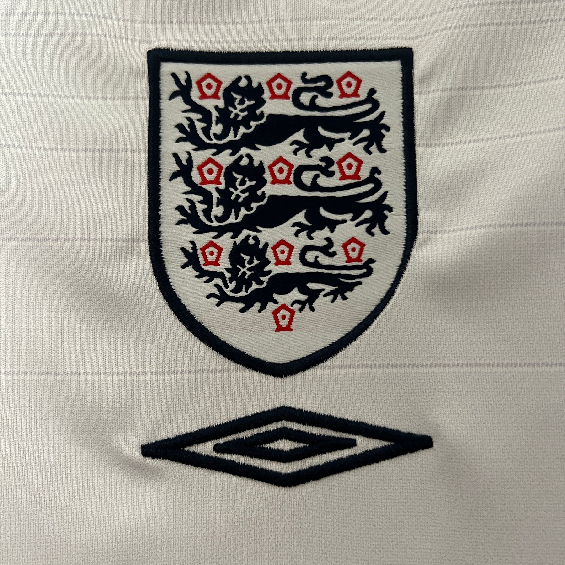 England Home Jersey 2004 Retro