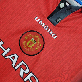 Manchester United Home Jersey 1996 Retro Long Sleeve