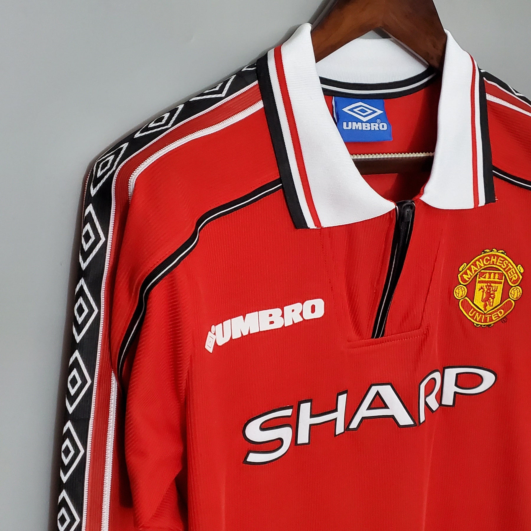 Manchester United Home Jersey 98/99 Retro Long Sleeve