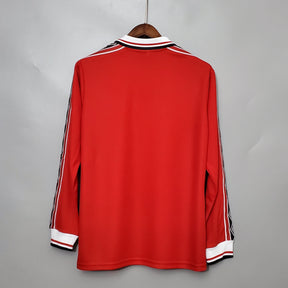 Manchester United Home Jersey 98/99 Retro Long Sleeve