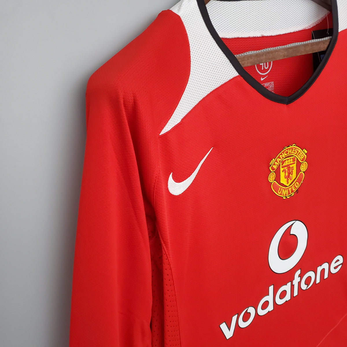 Manchester United Home Jersey 04/05 Retro Long Sleeve