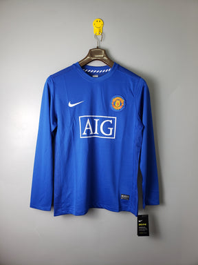 Manchester United Home Jersey 07/08 Retro Long Sleeve