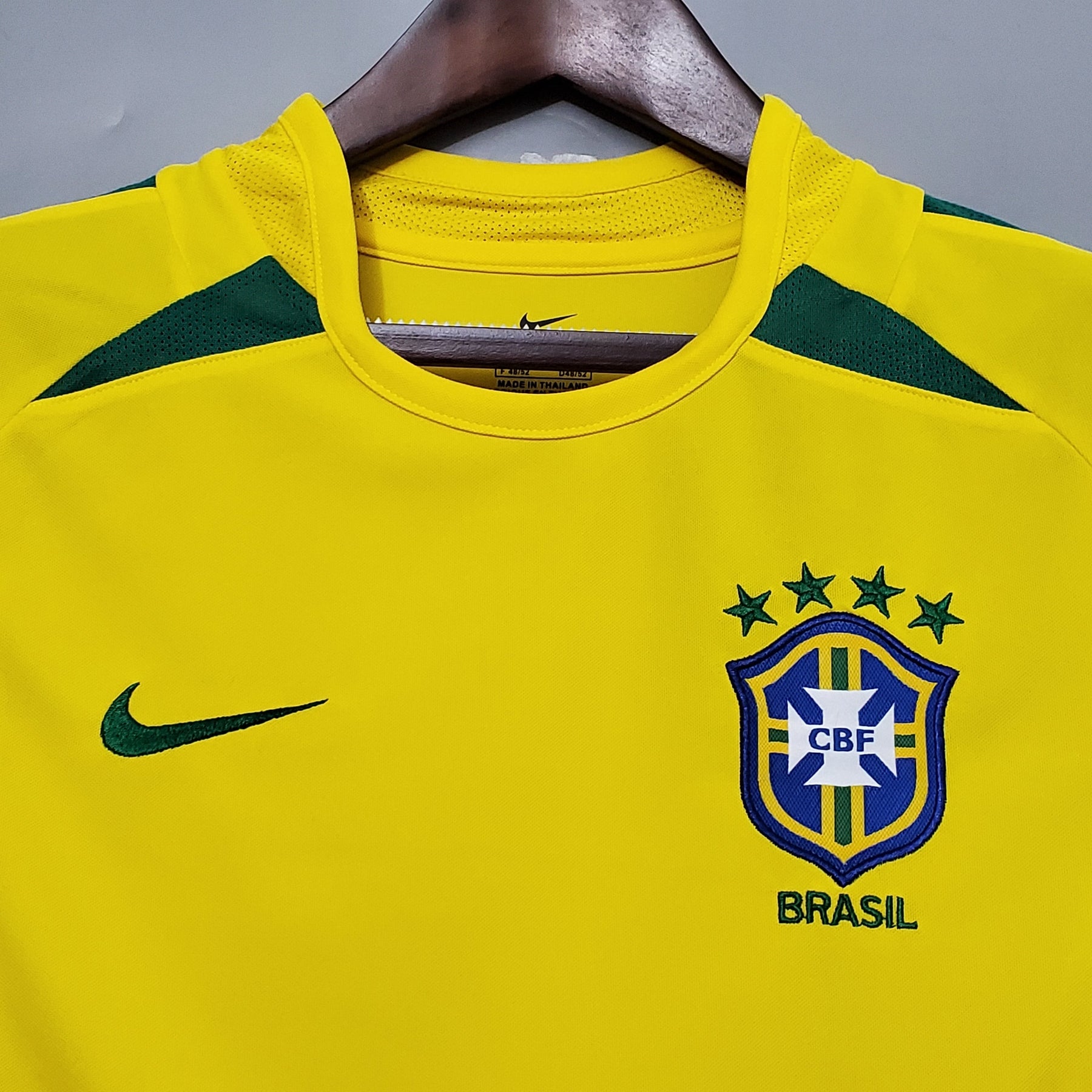 Brazil Home Jersey 2002 Retro