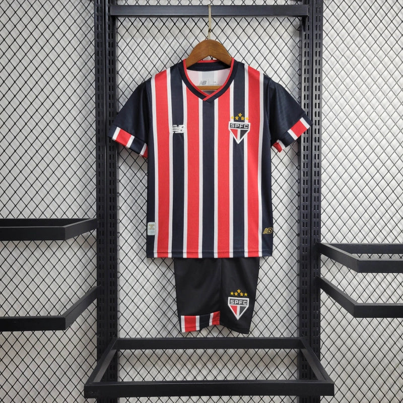 São Paulo Away 24/25 Kit Kids