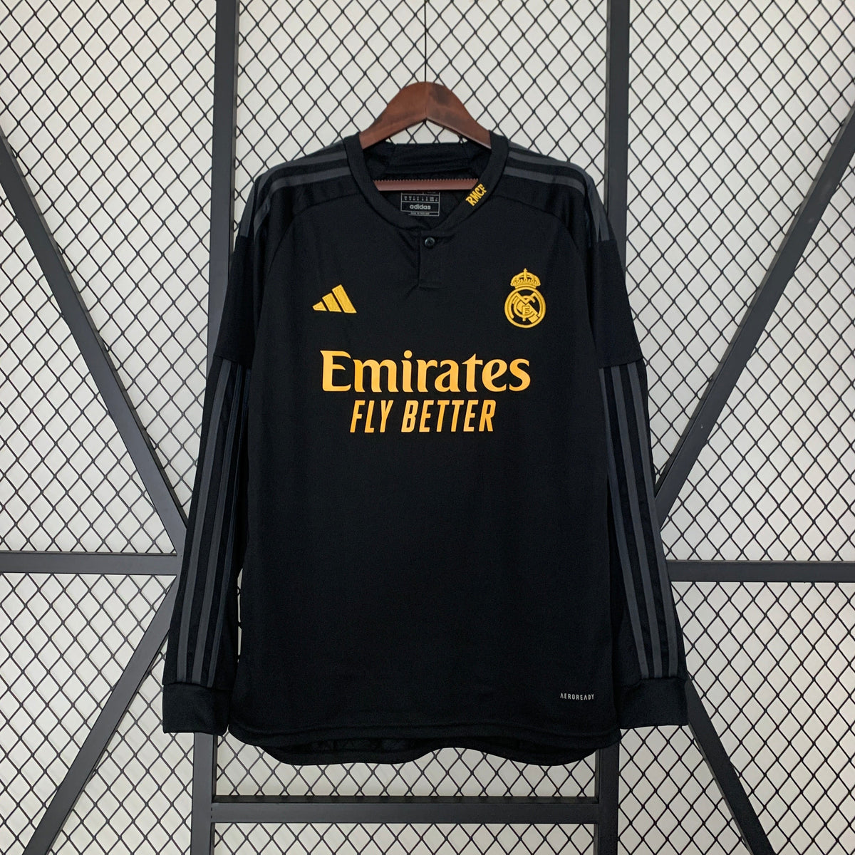 Real Madrid Third Jersey 23/24 Long Sleeve