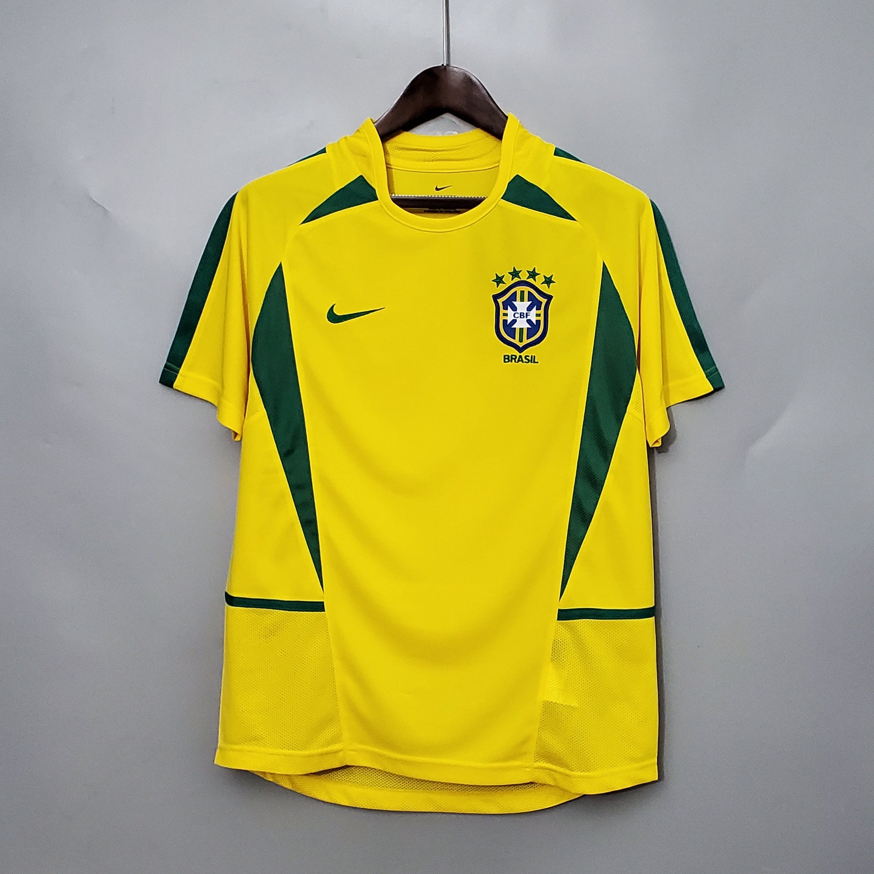 Brazil Home Jersey 2002 Retro