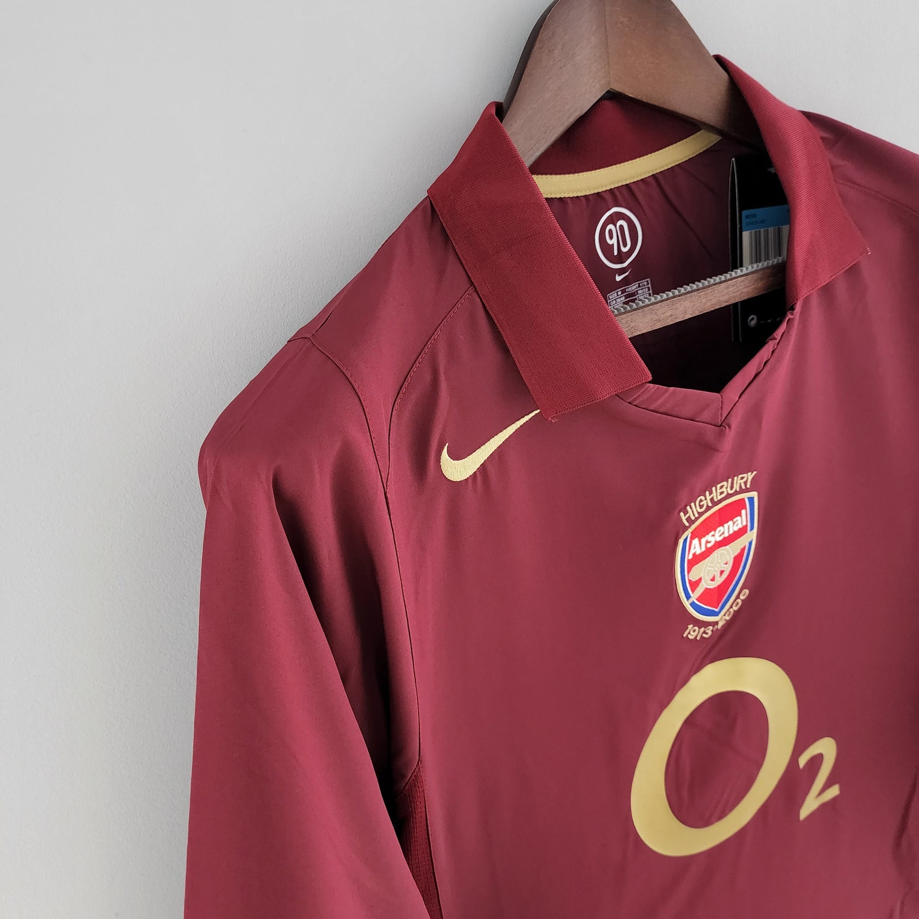 Arsenal Home Jersey 05/06 Retro Long Sleeve