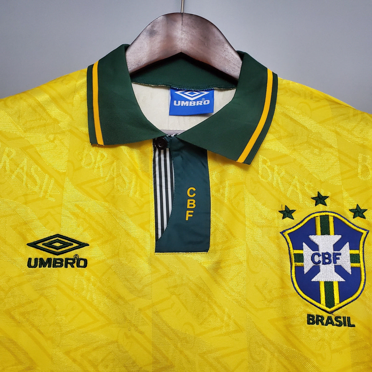 Brazil Home Jersey 91/93 Retro