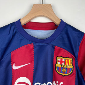 Barcelona Home 23/24 Kit Kids