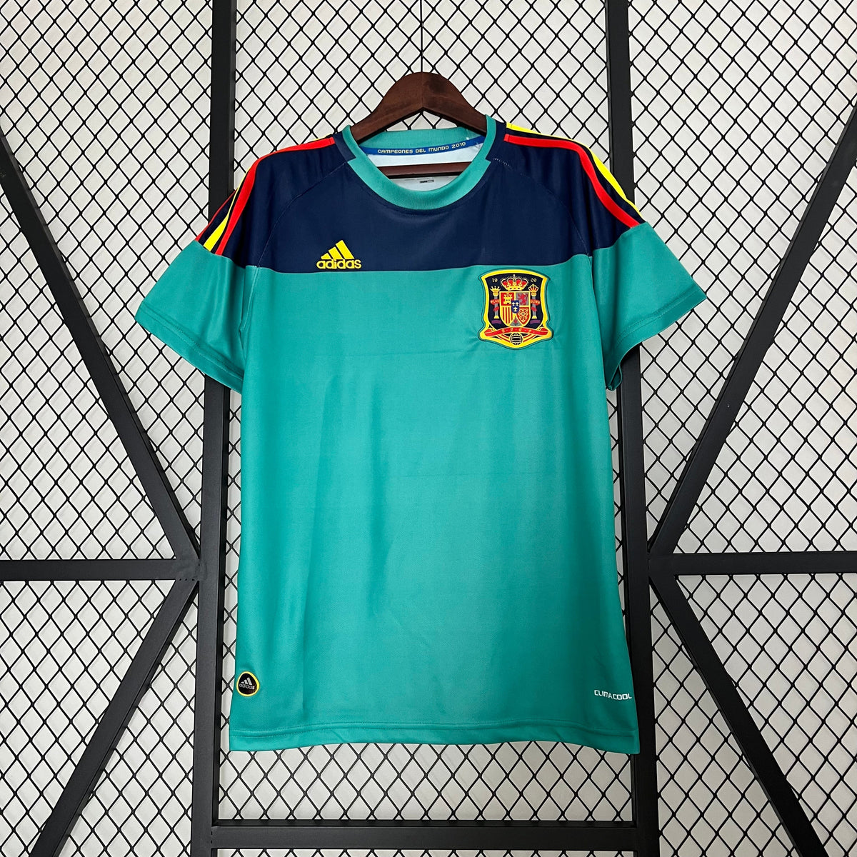 Spain Portero Mundial Home Jersey 2010 Retro