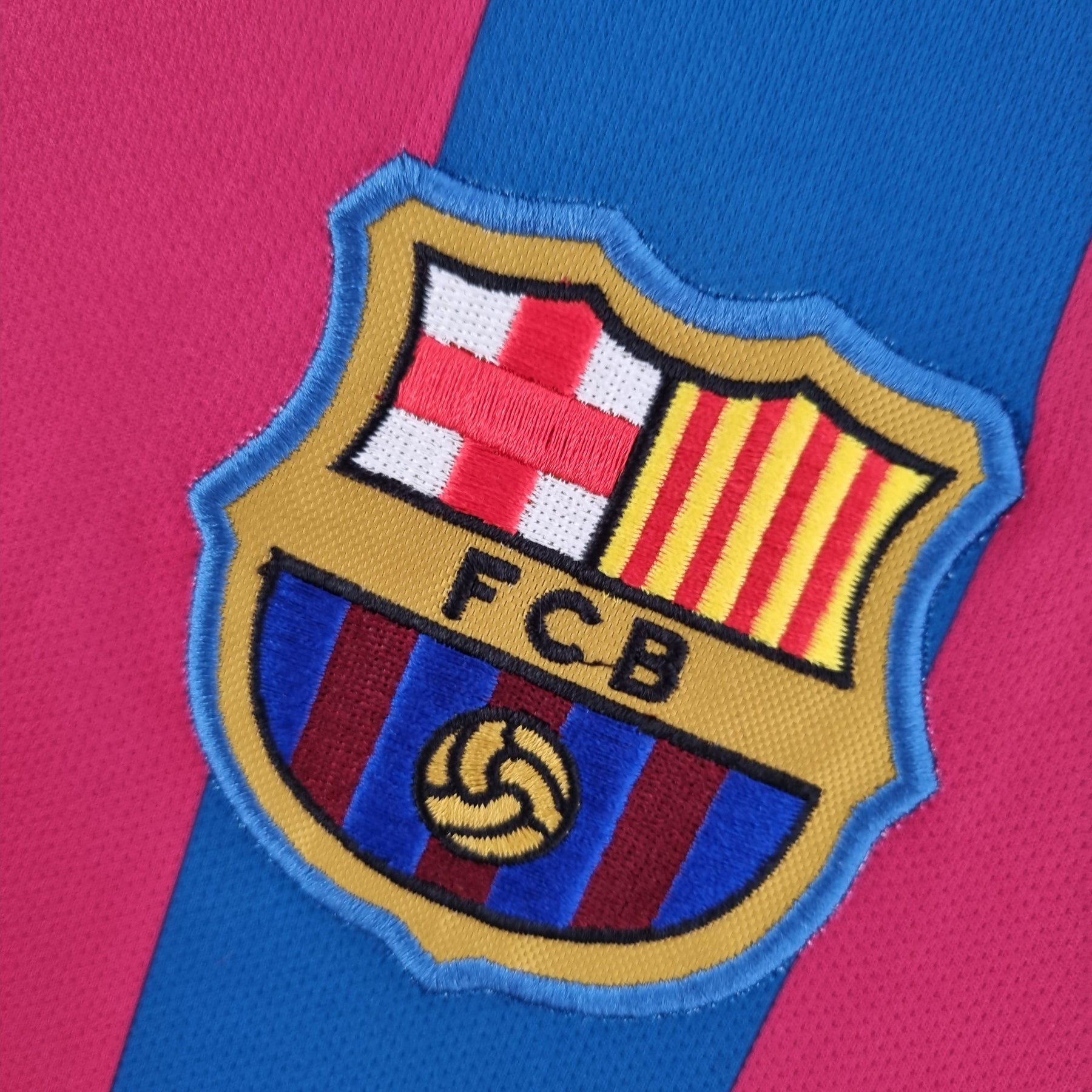 Barcelona Home Jersey 05/06 Retro Long Sleeve