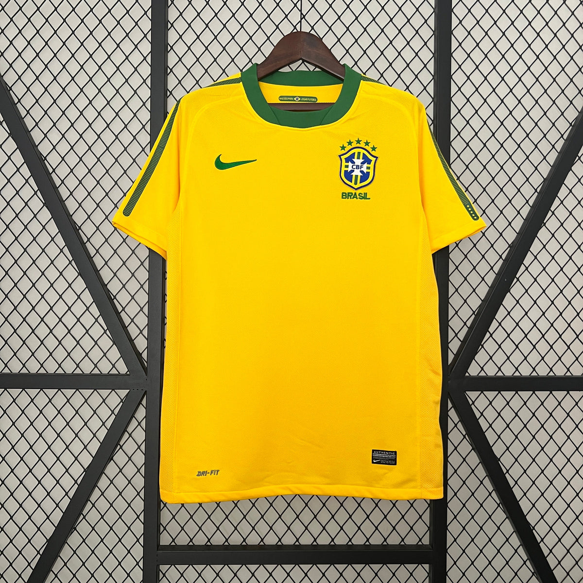 Brazil Home Jersey 2010 Retro