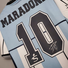 Argentina Commemorative Edition Home Jersey 2001 Retro