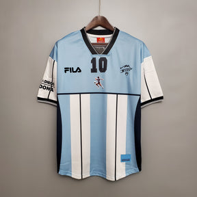 Argentina Commemorative Edition Home Jersey 2001 Retro