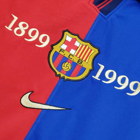 Barcelona Home Jersey Special Edition 100° Retro