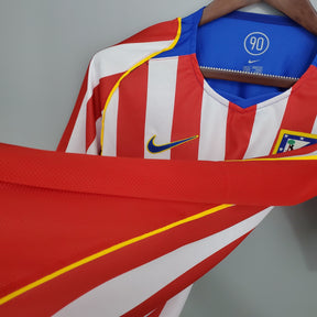 Atlético De Madrid Home Jersey 04/05 Retro