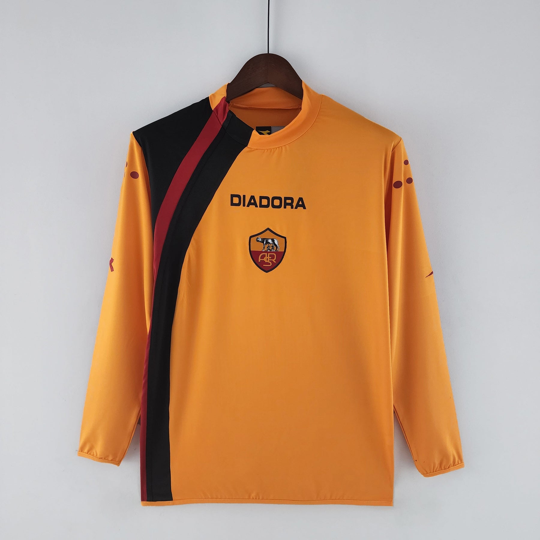 Roma Home Jersey 05/06 Retro Long Sleeve