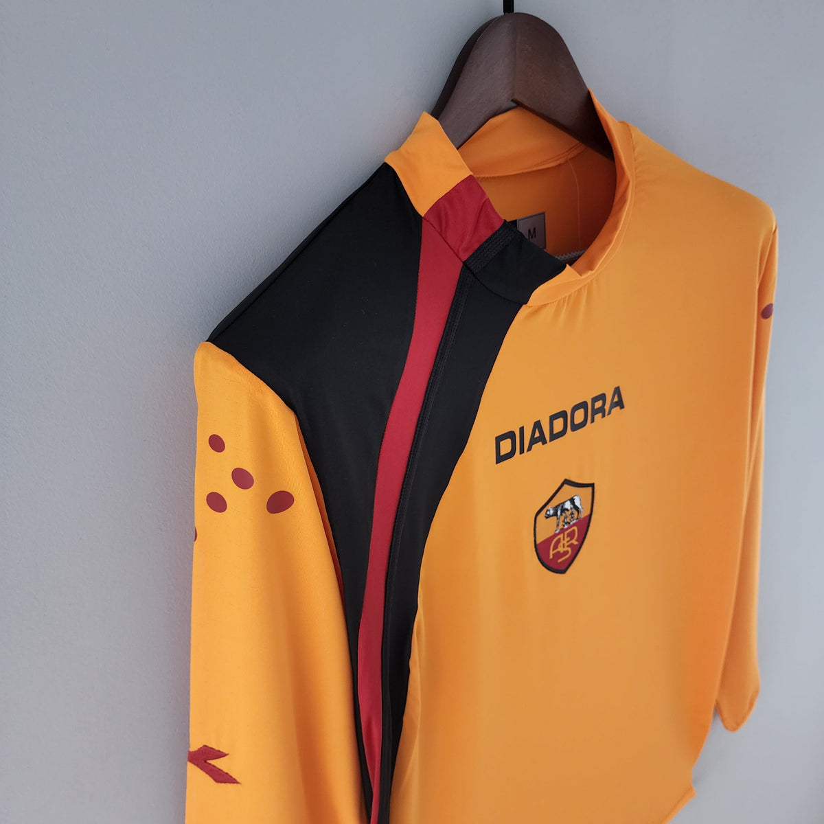 Roma Home Jersey 05/06 Retro Long Sleeve