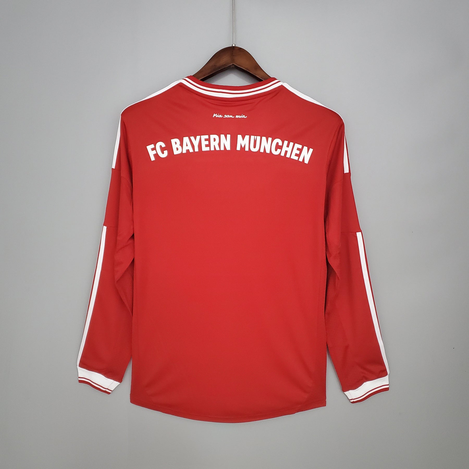 Bayern München Home Jersey 2013 Retro Long Sleeve