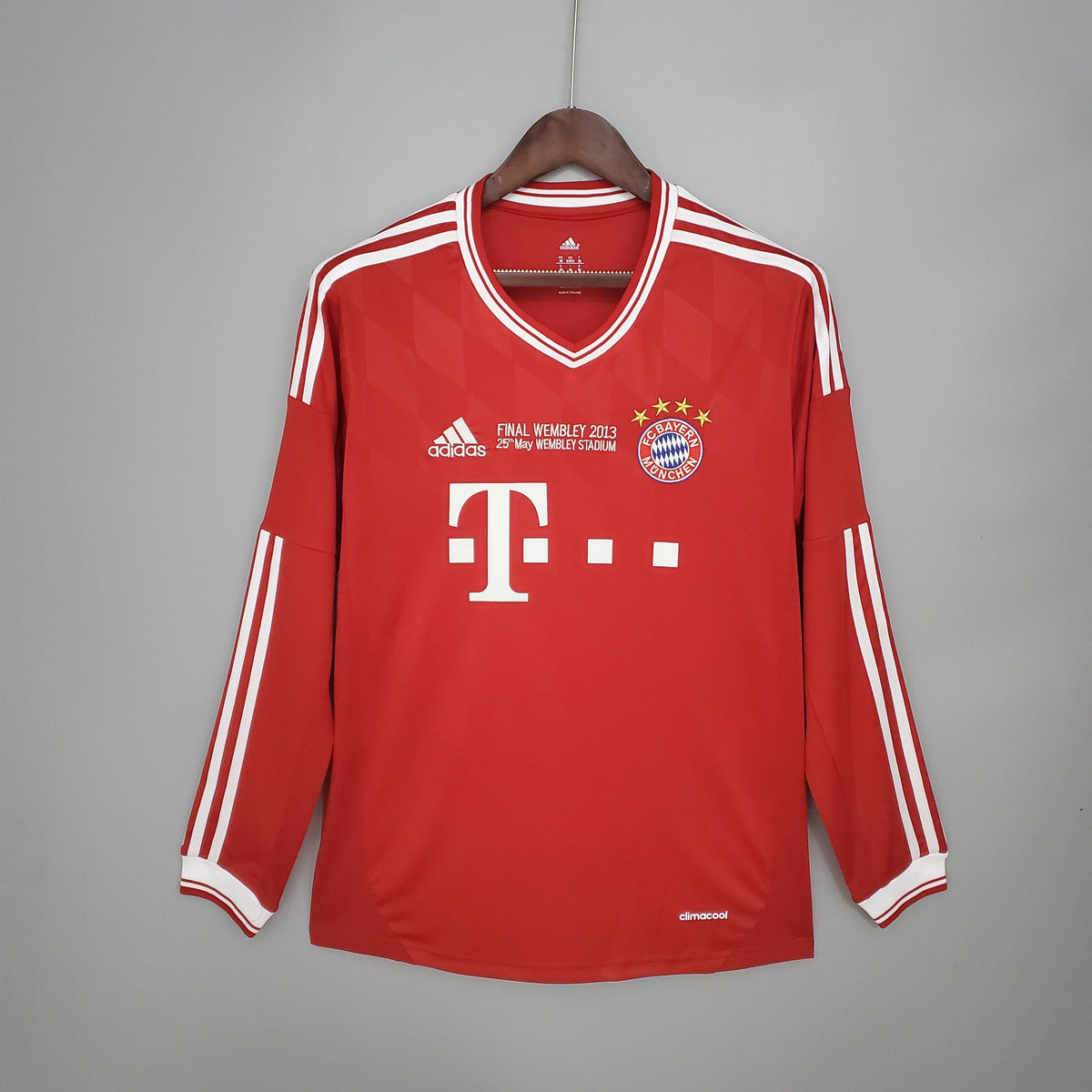 Bayern München Home Jersey 2013 Retro Long Sleeve