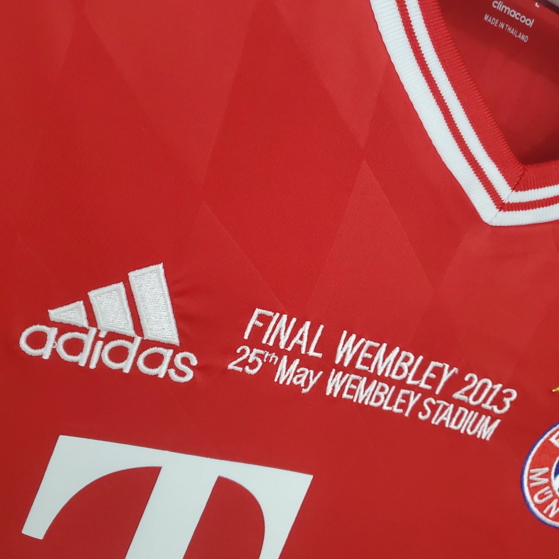 Bayern München Home Jersey 2013 Retro Long Sleeve