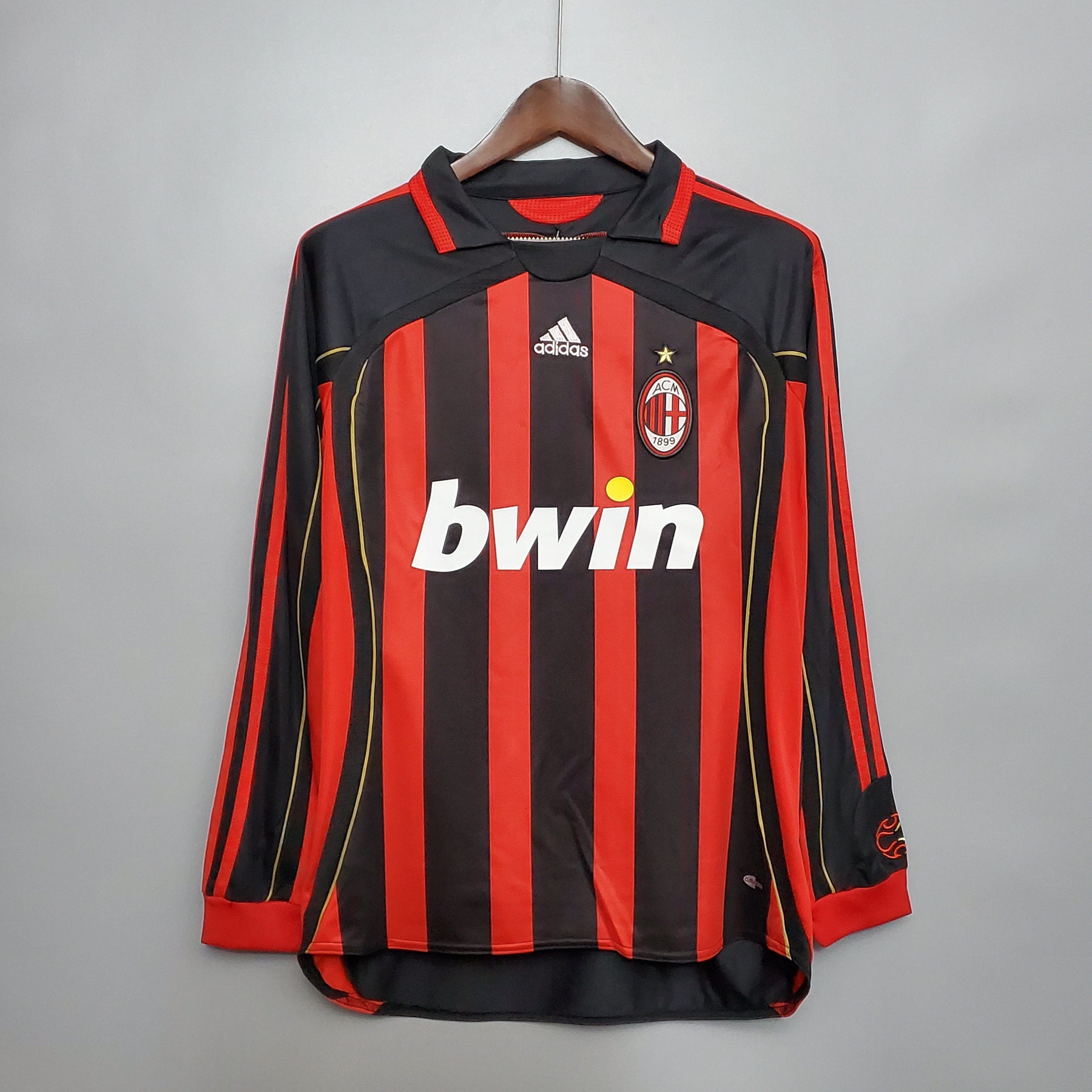 Milan Away Jersey 06/07 Retro Long Sleeve