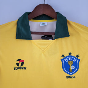 Brazil Home Jersey 1988 Retro