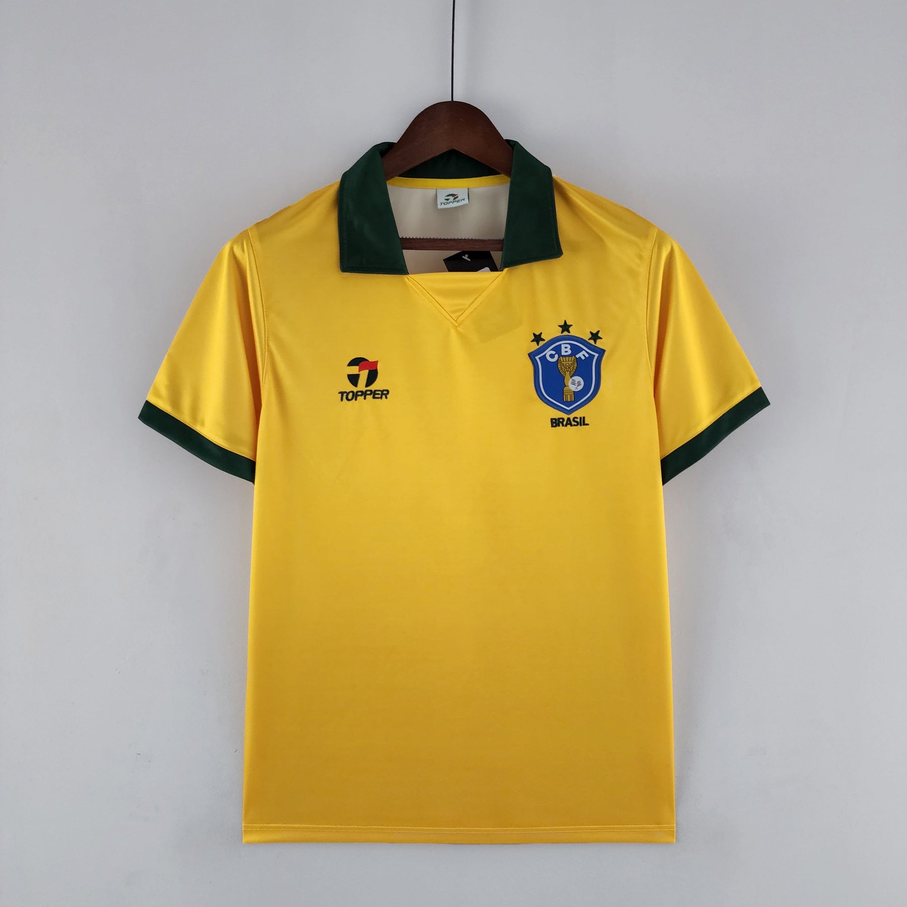 Brazil Home Jersey 1988 Retro