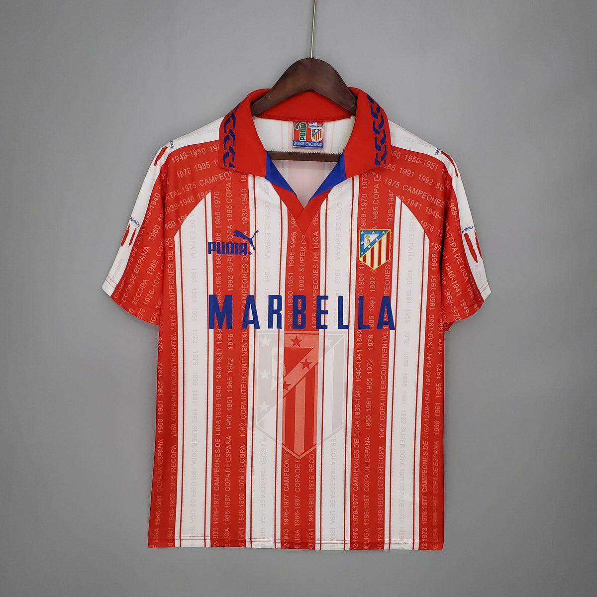 Atlético De Madrid Home Jersey 95/96 Retro