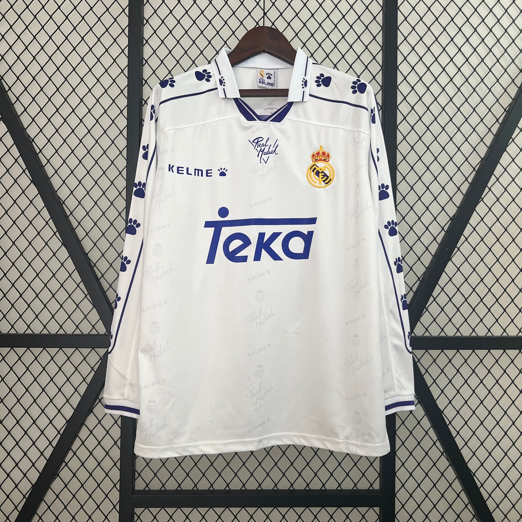 Real Madrid Home Jersey 94/96 Retro Long Sleeve