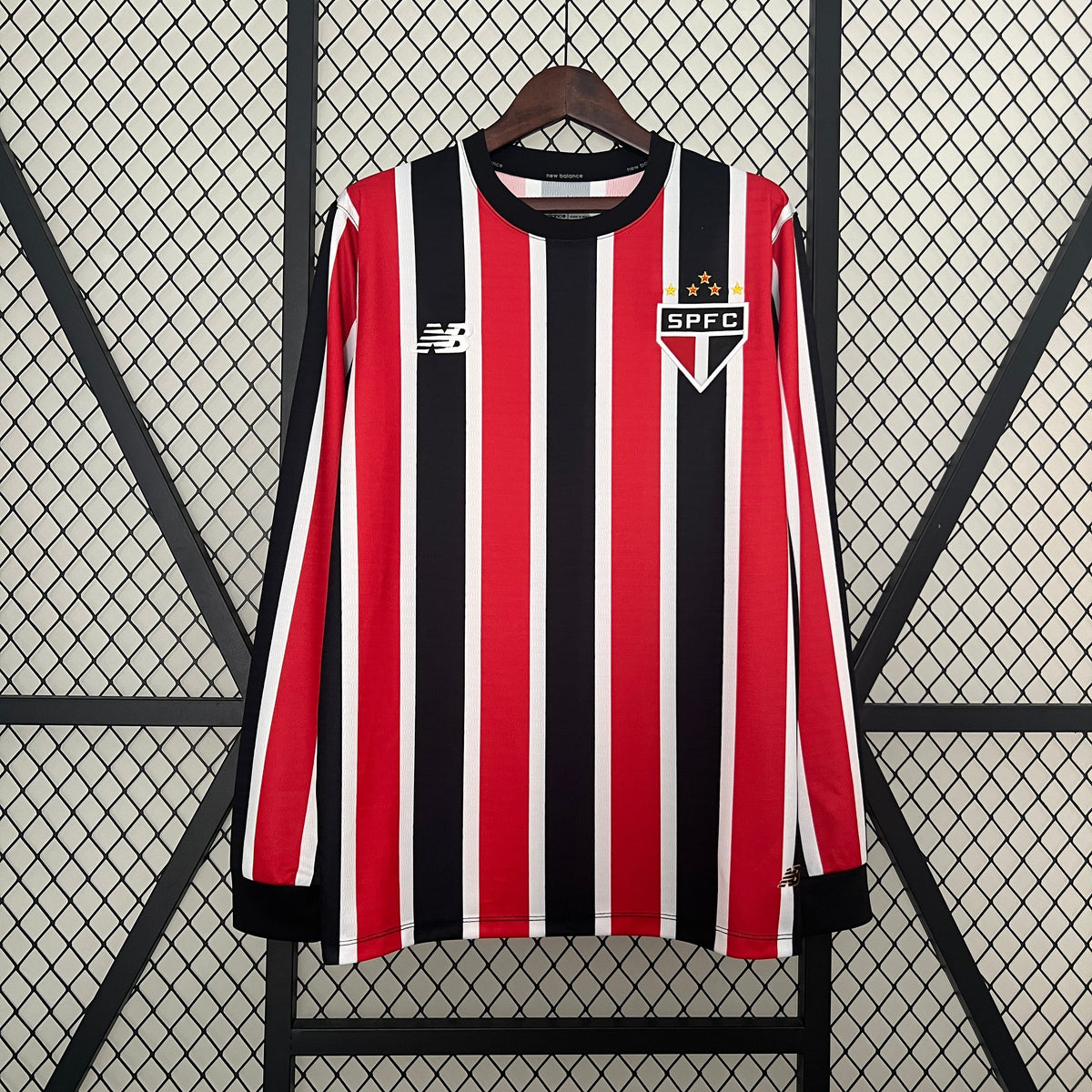 São Paulo Away Jersey 24/25 Long Sleeve