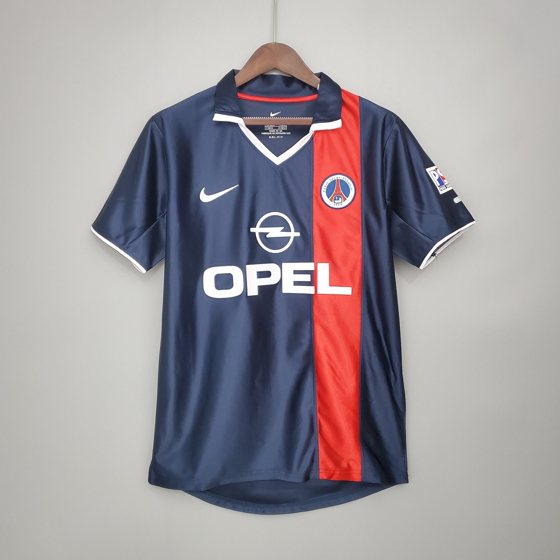 Psg Home Jersey 01/02 Retro