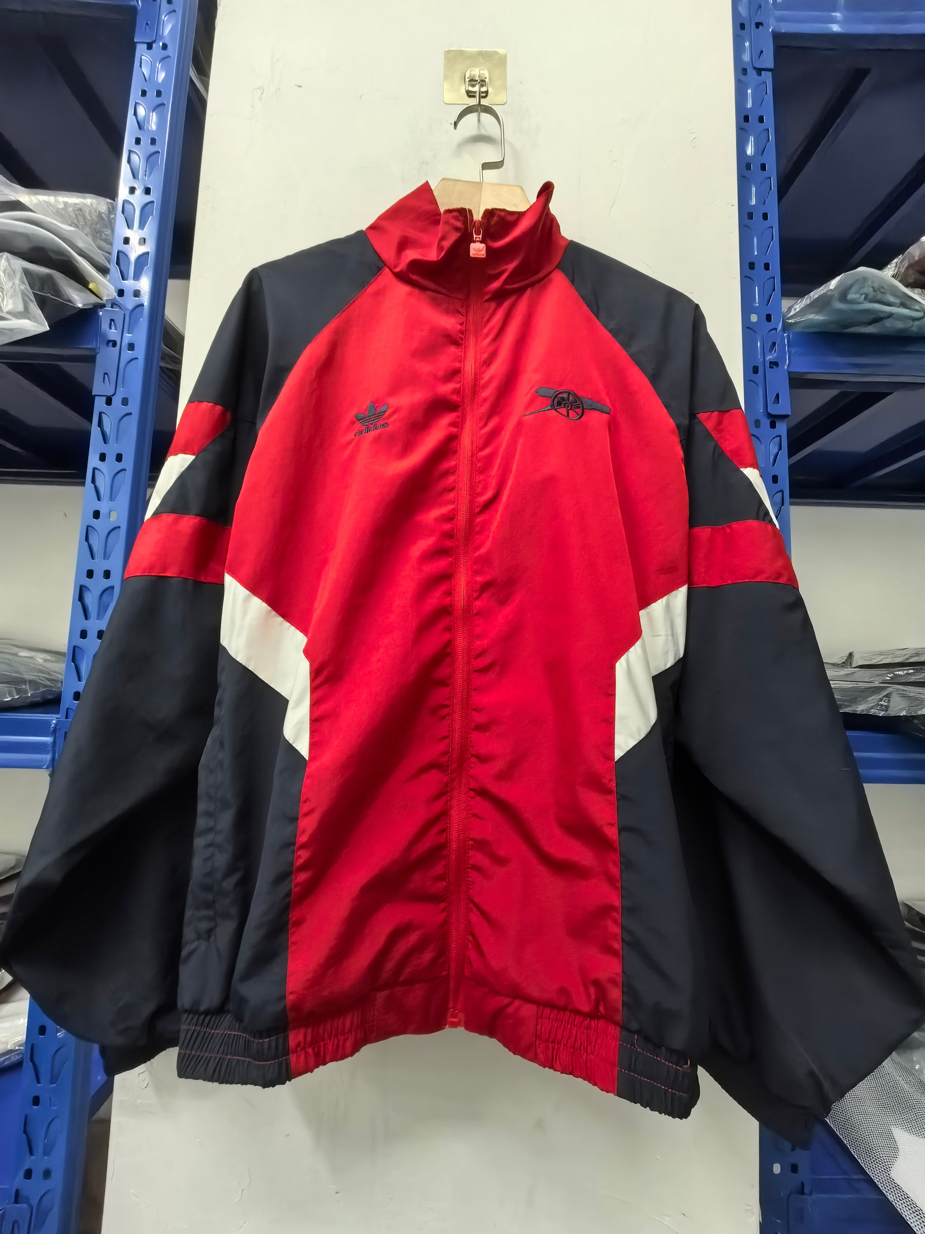 Arsenal Red/Black Windbreaker