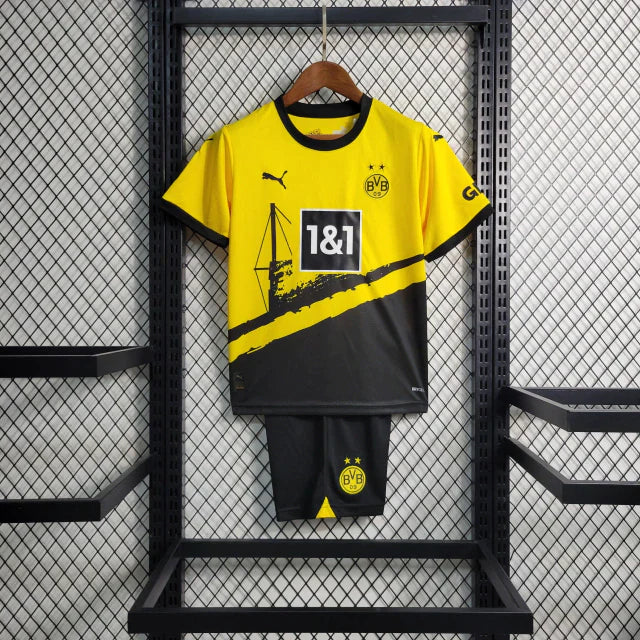 Borussia Dortmund Home 23/24 Kit Kids