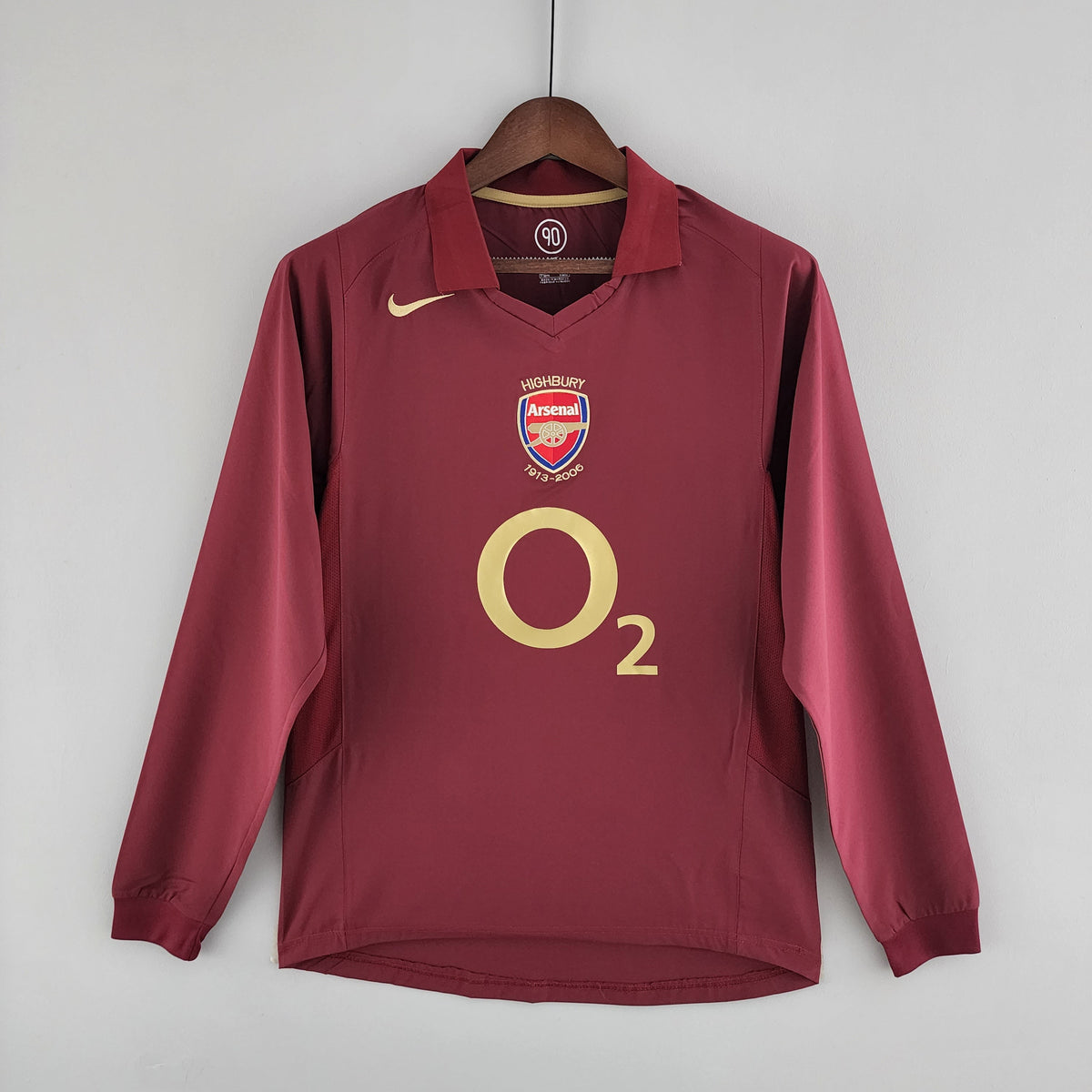 Arsenal Home Jersey 05/06 Retro Long Sleeve