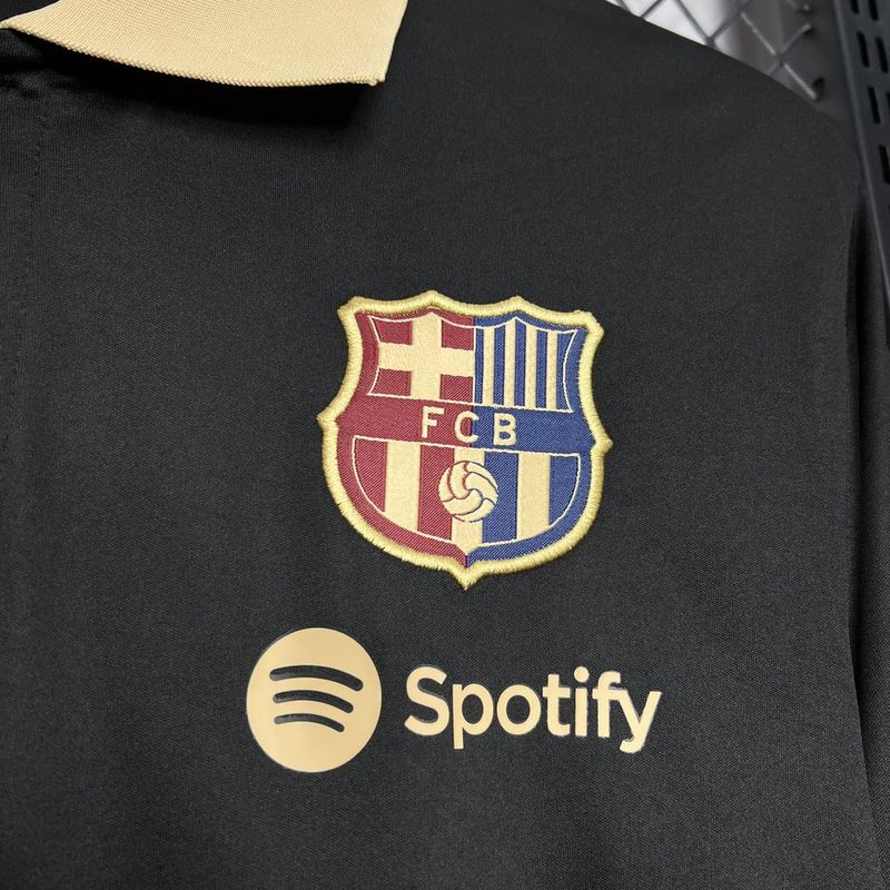 Barcelona Black Polo Jersey 24/25