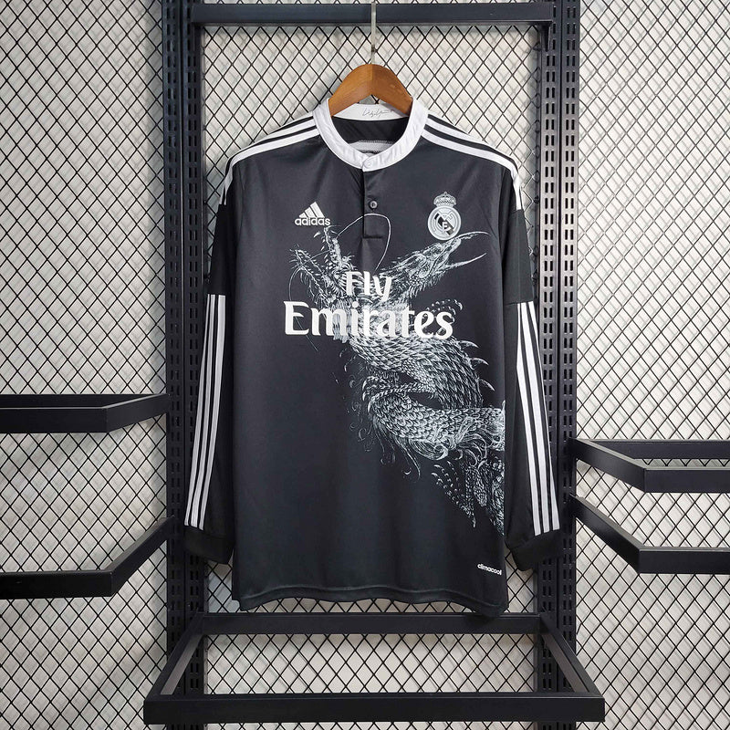 Real Madrid Third Jersey 14/15 Retro Long Sleeve